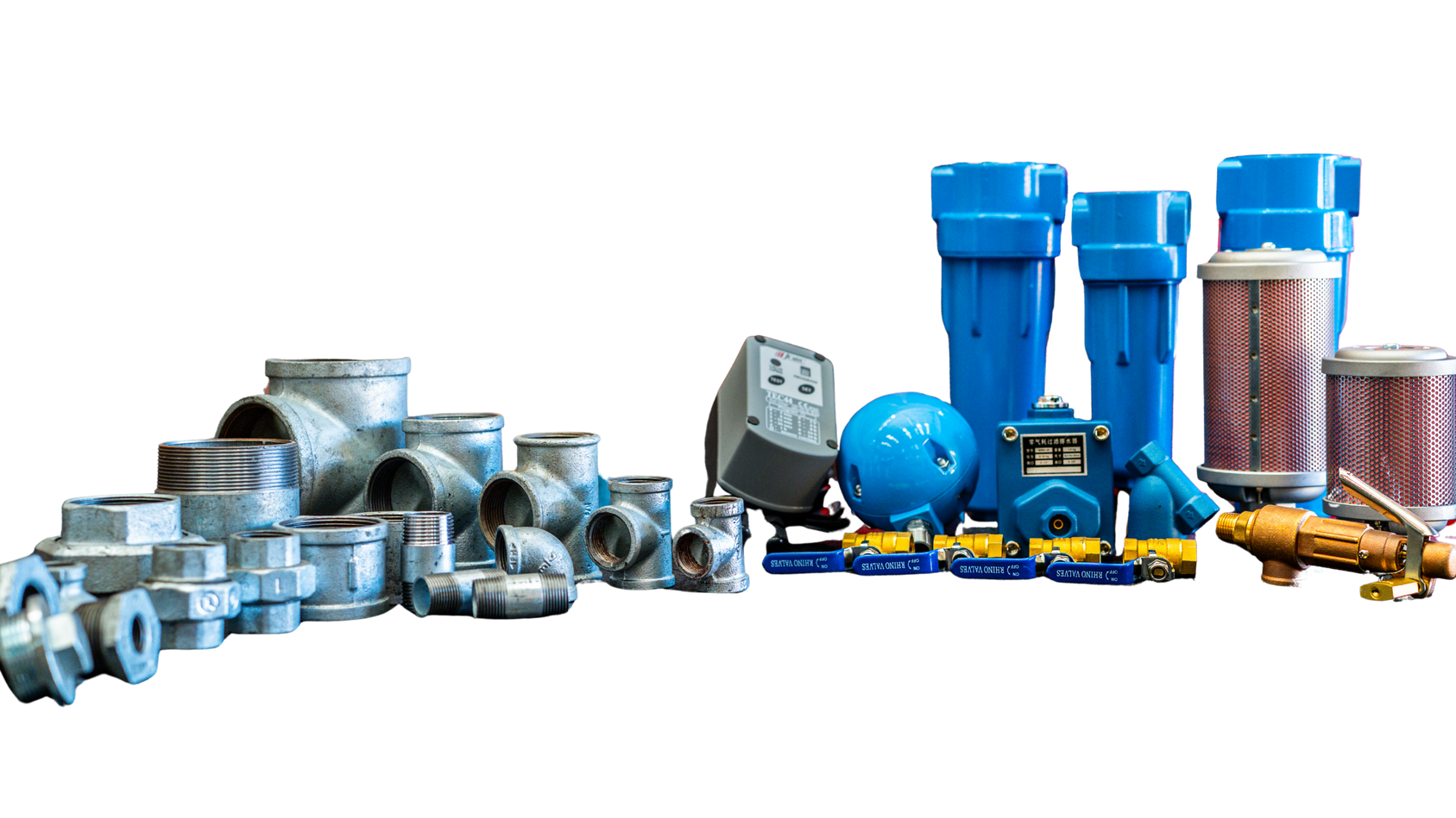 Industrial filters and fittings